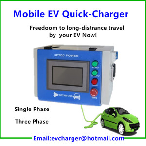 Automatic Portable DC Fast EV Charging Station