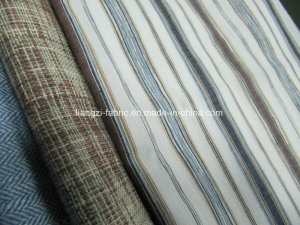 Linen Cotton Space Dyed Stripe Fabric