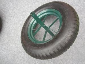 16inche Lug Pattern Pneumatic Rubber Wheel, 4.00-8 Air Wheel., Wheelbarrow Wheel4.80/4.00-8